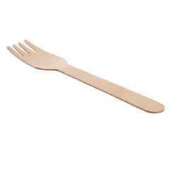 Wholesale Wooden Compostable Heavy Weight Fork - 1,000 ct