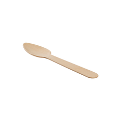 Wholesale Eco-Friendly Wooden Compostable Heavy Weight Tasting Spoon - 4,000 ct