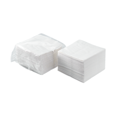 Wholesale 10"x10" Premium Beverage Napkins White - 3,000 ct