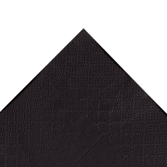 Wholesale 9.5"x9.5" Black Beverage Napkins - 4,000 ct