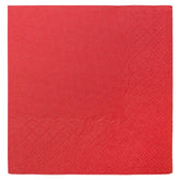 Wholesale 9.5"x9.5" Beverage Napkins - Red- 1,000 ct