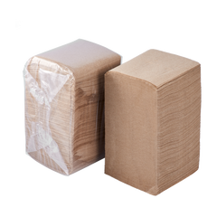 Wholesale 9"x9" Beverage Napkins - Kraft - 4,000 ct