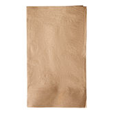 Wholesale 15"x17" 2 Ply Dinner Napkins - Kraft - 3,000 ct