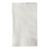 Wholesale 15"x17" 2 Ply Dinner Napkins White - 3,000 ct