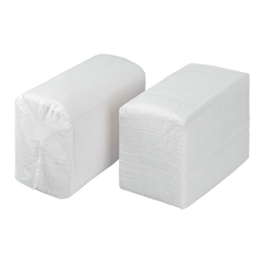 Wholesale 15"x17" 2 Ply Dinner Napkins White - 3,000 ct