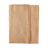 Wholesale 12"x13" Off-Fold Napkins - Kraft - 6,000 ct