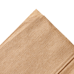 Wholesale 12"x13" Off-Fold Napkins - Kraft - 6,000 ct