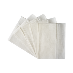 Wholesale 12"x13" Off-Fold Napkins White - 6,000 ct