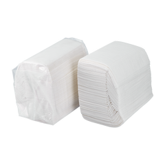 Wholesale 12"x13" Off-Fold Napkins White - 6,000 ct
