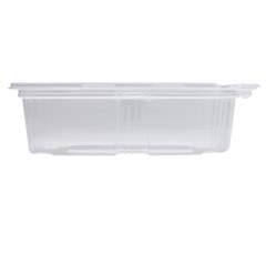 Wholesale 24oz PET Plastic Tamper Resistant Hinged Deli Container with Lid - 200 ct