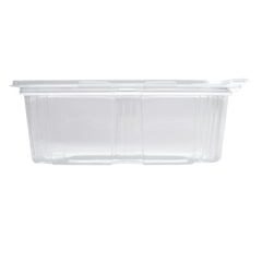 Wholesale 32oz PET Plastic Tamper Resistant Hinged Deli Container with Lid - 200ct