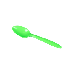 Wholesale Plastic Medium Weight Tea Spoons - Green - 1,000 ct