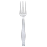 Wholesale PS Plastic Extra Heavy Weight Fork - Clear - 1,000 ct
