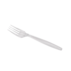 Wholesale PS Plastic Extra Heavy Weight Fork - Clear - 1,000 ct