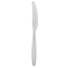 Wholesale PS Plastic Extra Heavy Weight Knives - Clear - 1,000 ct
