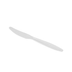 Wholesale PS Plastic Extra Heavy Weight Knives White - 1,000 ct