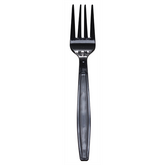 Wholesale PP Plastic Extra Heavy Weight Forks Black - 1,000 ct