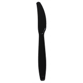 Wholesale PP Plastic Extra Heavy Weight Knives Black - 1,000 ct