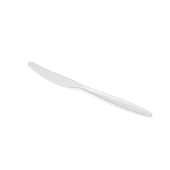 Wholesale PP Plastic Extra Heavy Weight Knives White - 1,000 ct