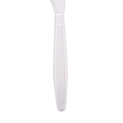 Wholesale PP Plastic Extra Heavy Weight Knives White - 1,000 ct