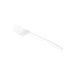 Wholesale PS Plastic Medium Weight Forks Bulk Box White - 1,000 ct