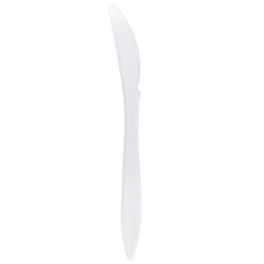 Wholesale PS Plastic Medium Weight Knives Bulk Box White - 1,000 ct