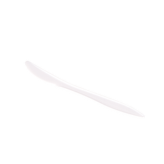 Wholesale PS Plastic Medium Weight Knives Bulk Box White - 1,000 ct