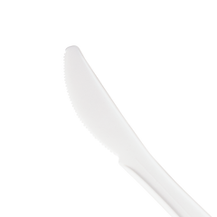 Wholesale PS Plastic Medium Weight Knives Bulk Box White - 1,000 ct