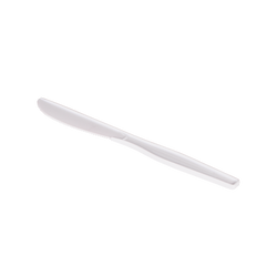 Wholesale PS Plastic Medium-Heavy Weight Knives Bulk Box White - 1,000 ct