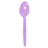 Wholesale Plastic Heavy Weight Tea Spoons - Purple - 1,000 ct