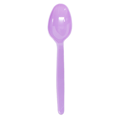 Wholesale Plastic Heavy Weight Tea Spoons - Purple - 1,000 ct