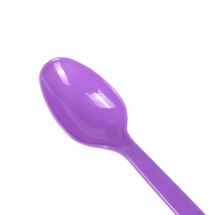 Wholesale Plastic Heavy Weight Tea Spoons - Purple - 1,000 ct