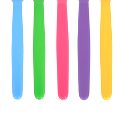 Wholesale Plastic Heavy Weight Tea Spoons - Rainbow - 1,000 ct