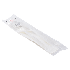 Wholesale PP Plastic Medium Weight Cutlery Kits with Salt and Pepper White - 250 ct