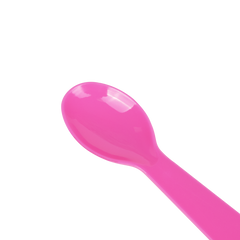 Wholesale Plastic Tasting Spoon - Pink - 4,000 ct