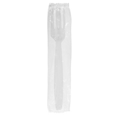 Wholesale PS Plastic Heavy Weight Forks White - Wrapped - 1,000 ct