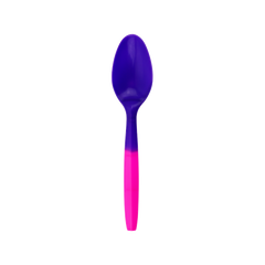 Wholesale Plastic Medium Weight Color Changing Tea Spoons - Pink to Purple - 1,000 ct