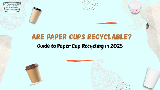 are paper cups recyclable