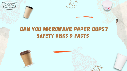 can you microwave paper cups