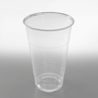 [600 ct] 24 oz Clear Cold Cups | RPET | 98 mm