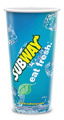 20/21oz Logo Printed Double Poly Paper Cup