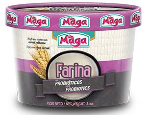 8oz U8 Logo design Double Poly Paper Container