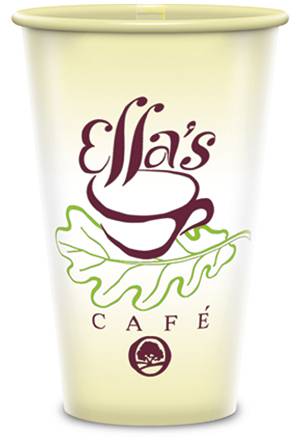 16oz Logo Printed Tall Clear Recyclable Cup
