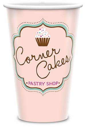 16oz Logo Printed Paper Single Poly Paper Hot Cup