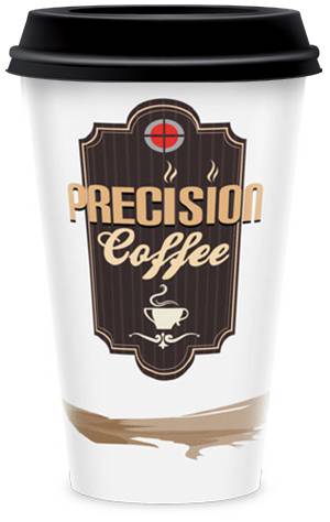 16oz Logo Printed Paper Single Poly Paper Hot Cup