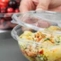 Karat Earth PLA Dome Lid for 18-48 oz. PLA Salad Container, Clear - 300pcs
