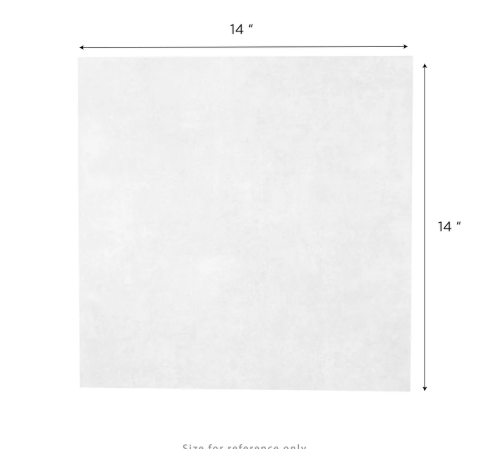 [4,000 sheets] 14" x 14" Grease Resistant Deli Wrap / Paper Liner Sheets, White