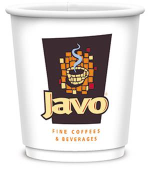 8/9oz Logo Printed Double Wall Paper Cup