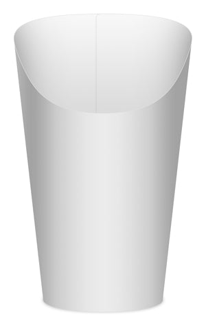 16oz Custom Design Single Poly Paper Fry Scoop
