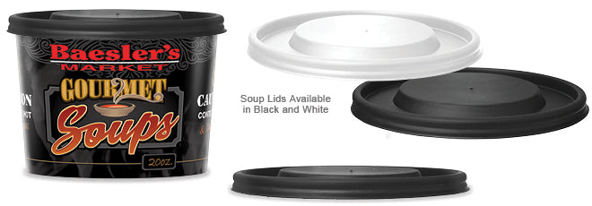 Custom Vented Microwavable Container Lid
